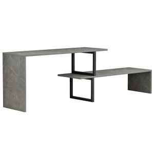 Тв сет в 2 части Briggite меламин 110-160x30x45hcm Hm8892,11