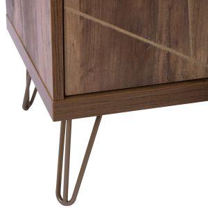 Тв сет серия Kaitlyn Hm8652 цвят орех 150x39,5x51,5cm