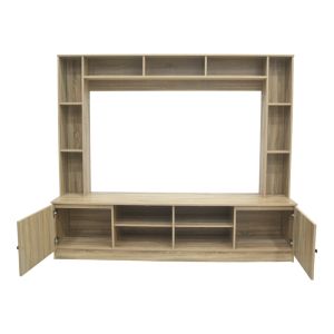 TV cabinet Ambera Sonoma color 200x40x171.5cm