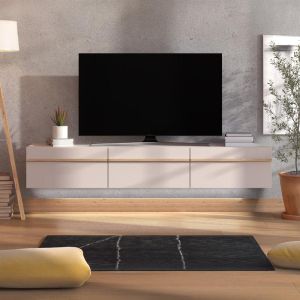 Тв шкаф Arles 192 3k3v кашмир/цвят дъб 192x42x32см