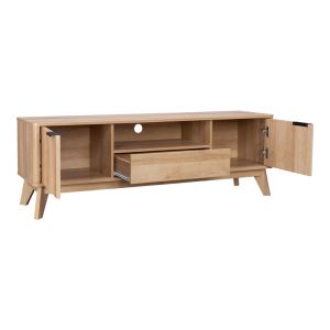 Тв шкаф Hamea Mdf в естествен цвят 145x39.5x49см