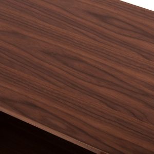 Тв шкаф Hudson Hm9748 от Mdf с фурнир цвят орех 180x40x50hcm