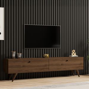 Тв шкаф Jate от орех 160x25x40см