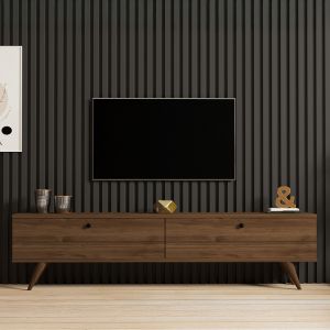 Тв шкаф Jate от орех 160x25x40см