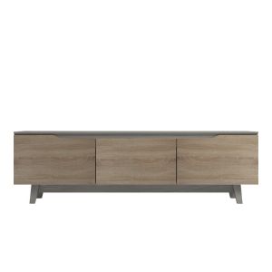 Тв шкаф Kasandra в бежов мрамор-сонома нюанс 180x35x48.5см