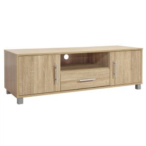 Тв шкаф Melamine Hm2203,02 цвят сонома 120x40x39