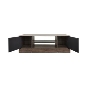 Тв шкаф Sasa в цвят дъб-антрацит 120x35x41.5 см