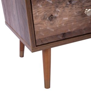 Тв шкаф Shanice Hm8659 цвят орех 120x39x50cm