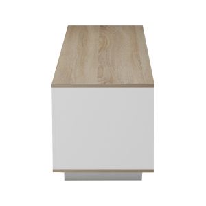 Winey TV cabinet in sonoma-white color 180x44.5x44.5cm