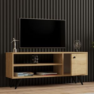 Тв шкаф Wison в нюанс дъб 120x29x50см