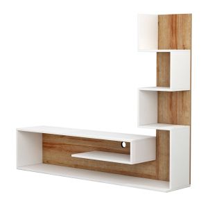 Тв шкаф с етажерка Edelie меламин 149,5x29,5x120,8hcm Hm8908,11