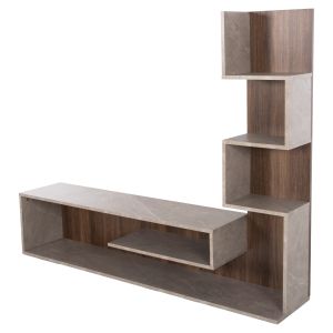 Тв шкаф с етажерка Edelie меламин 149,5x29,5x120,8hcm Hm8908,14