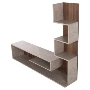 Тв шкаф с етажерка Edelie меламин 149,5x29,5x120,8hcm Hm8908,14