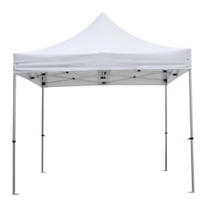 Cressen Hm6305 foldable awning - aluminum silver frame - white awnings 3x3x3.4hm