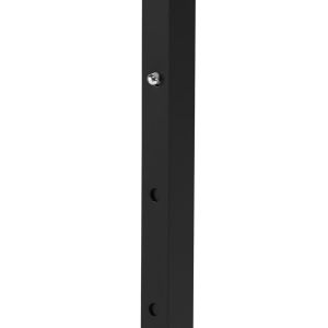 Matthew Hm6310 foldable awning - black metal frame - white awning 3x3x3.10cm