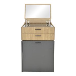 Тоалетка Sonlen в тъмносив цвят-сонома 60x45x130см