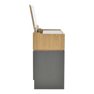 Тоалетка Sonlen в тъмносив цвят-сонома 60x45x130см
