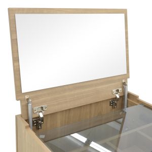 Тоалетка Sonlen в тъмносив цвят-сонома 60x45x130см