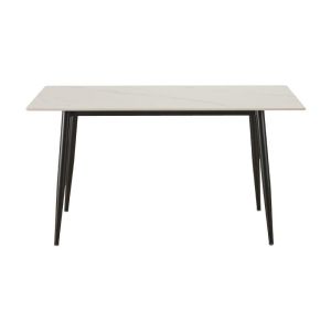 Dining table 802 white color 140x80x75cm