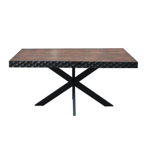 Dining table Amrita brown color 160x90x75cm