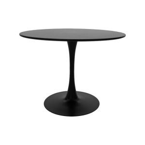 Dining table Balou-houlian set of 3 pieces Mdf black-mint fabric D80x73cm