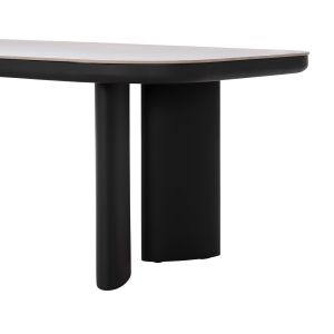 Dining table Cardemo Sm6498.01 dark gray - sintered stone slab 240x110x74cm.