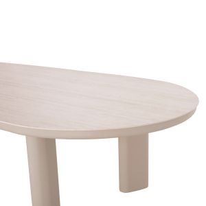 Dining table Osiris Sm6503.02 beige aluminum - beige/gray sintered stone, top 280x120x74h