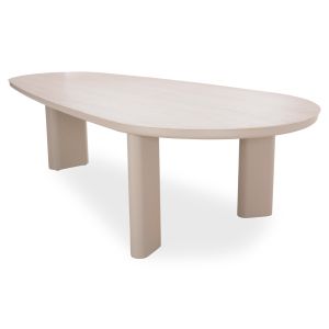 Dining table Osiris Sm6503.02 beige aluminum - beige/gray sintered stone, top 280x120x74h