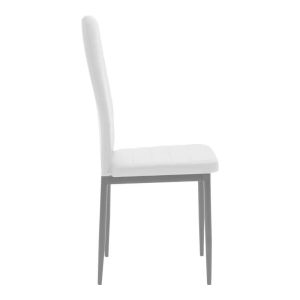 Dining table set Cuba-parker 5 pieces, color sonoma-white, 120x80x75cm