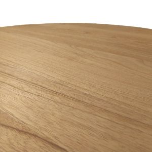Dining set Inca-kenda 5pcs in natural beige shade Φ80x75cm