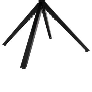 Трапезен комплект от 7 части Tegatt разтегателна маса с 6 стола с подлакътници в сиво , Hm21043