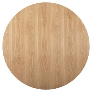Dining set 5 pieces - Denty round table; 4 Velp chairs oak color Hm11970