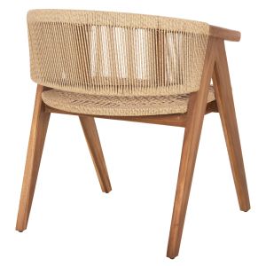 Dining chair Brann HM18238 teak 62x58x77hcm.
