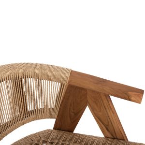 Dining chair Brann HM18238 teak 62x58x77hcm.