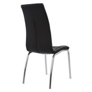 Трапезен стол Carey черен Hm0175,02