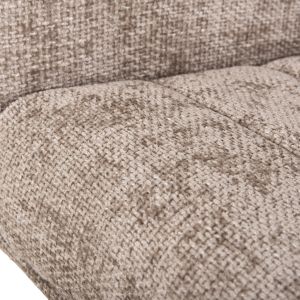 Gazer dining chair Hm9845,04 beige fabric-rubber wood legs 66x63x91hcm