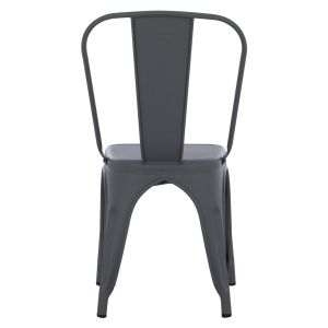 Трапезен стол Melita-pro Relix Hm8641.50 метал в сиво 44x47x84.5hcm.