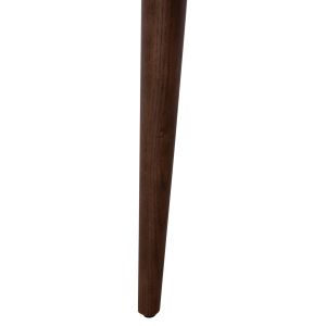 Трапезен стол Swaive Horizon Sm18102.02 бежова дамаска - крака от ясен в цвят орех 61x61,5x84всм.