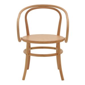 Трапезен стол Verfie буково дърво масив естествен цвят 55x50x83cм