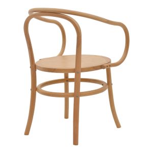 Трапезен стол Verfie буково дърво масив естествен цвят 55x50x83cм