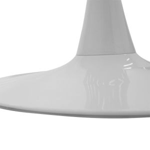 Dining table Balou White Mdf top D100x75cm