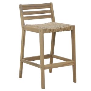Dining table Bravo set of 7 pieces, solid acacia wood 130x70x90cm