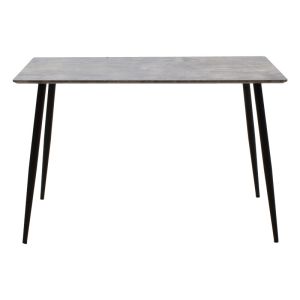 Dining table Cuba, gray cement color, 120x80x76