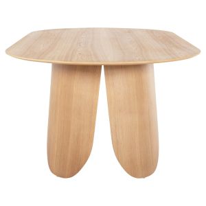 Dining table Denty Mdf with oak veneer natural oak color 240x120x75hcm Hm9611,01