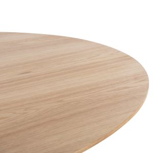 Dining table Denty Mdf with oak veneer natural oak color 240x120x75hcm Hm9611,01