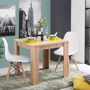 Dining table Dt color sonoma-oak 80*80*75 Dd4