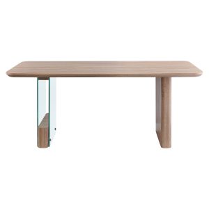 Dining table Faghan brown MDF 180x90x76cm