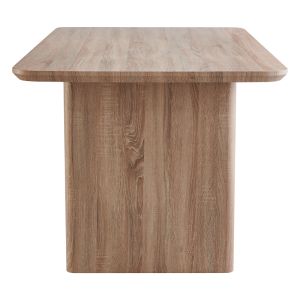 Dining table Faghan brown MDF 180x90x76cm