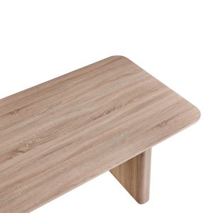 Dining table Faghan brown MDF 180x90x76cm