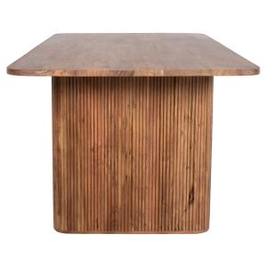 Dining table Groot Hm9683 acacia solid wood in natural color 200.5x100x72hcm